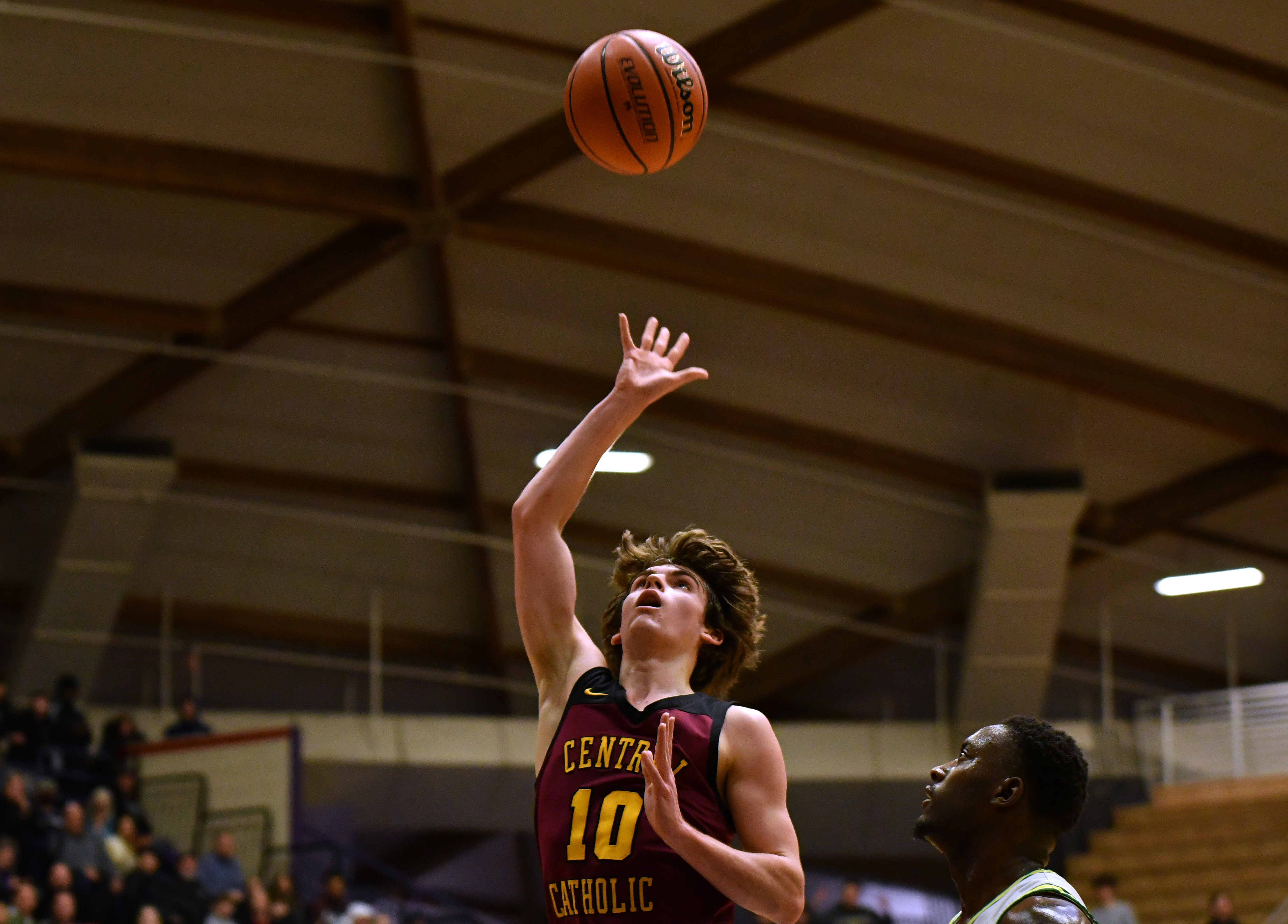 West Linn Central Catholic 6A Oregon boys basketball quarterfinal Taylor Balkom 41